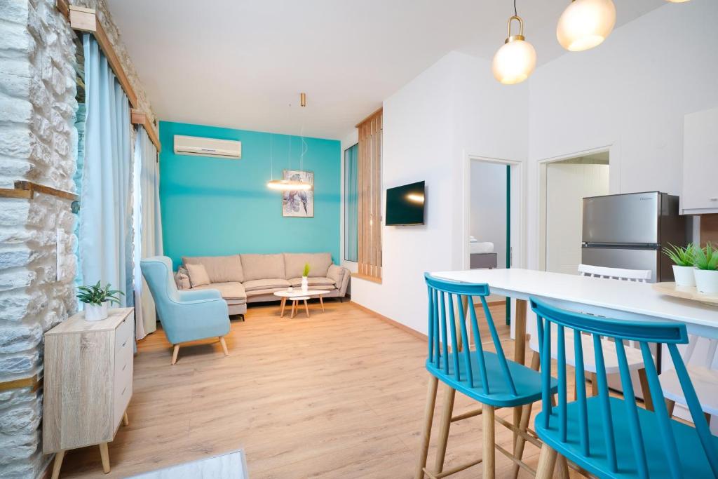 Kuchyň nebo kuchyňský kout v ubytování Hibiscus Villa