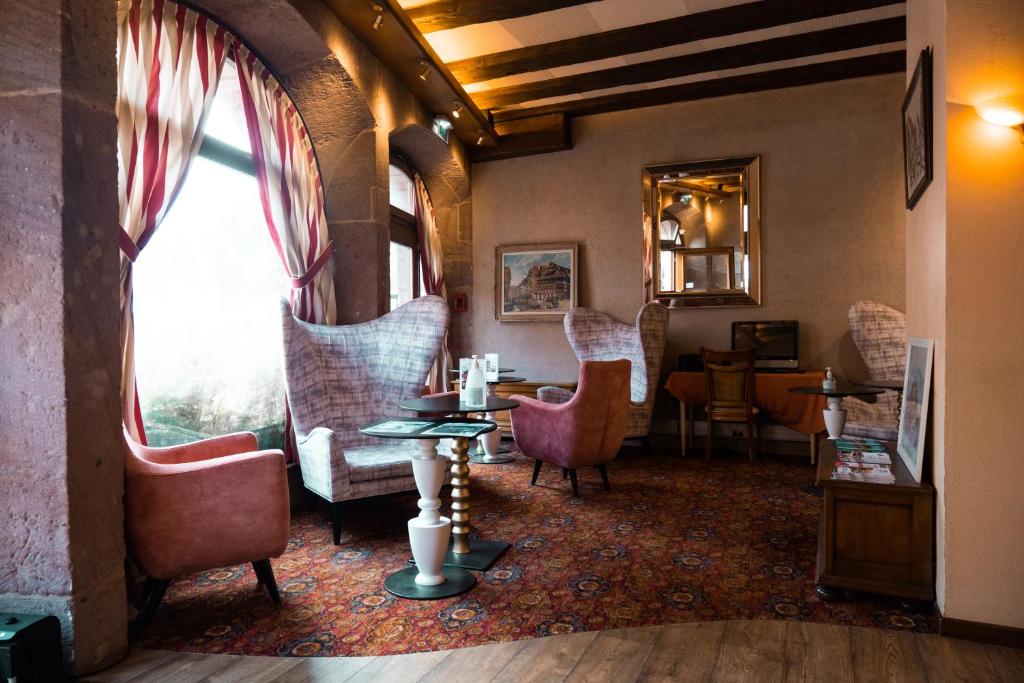 Posezení v ubytování Hotel Saint-Martin
