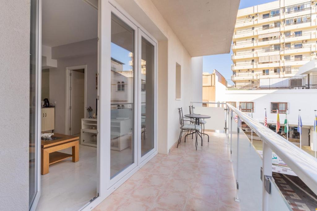 Balkón alebo terasa v ubytovaní Apartamentos Castillo