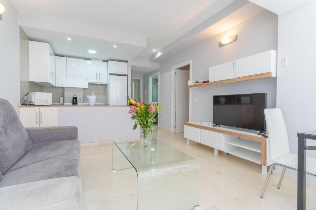 Kuchyňa alebo kuchynka v ubytovaní Apartamentos Castillo