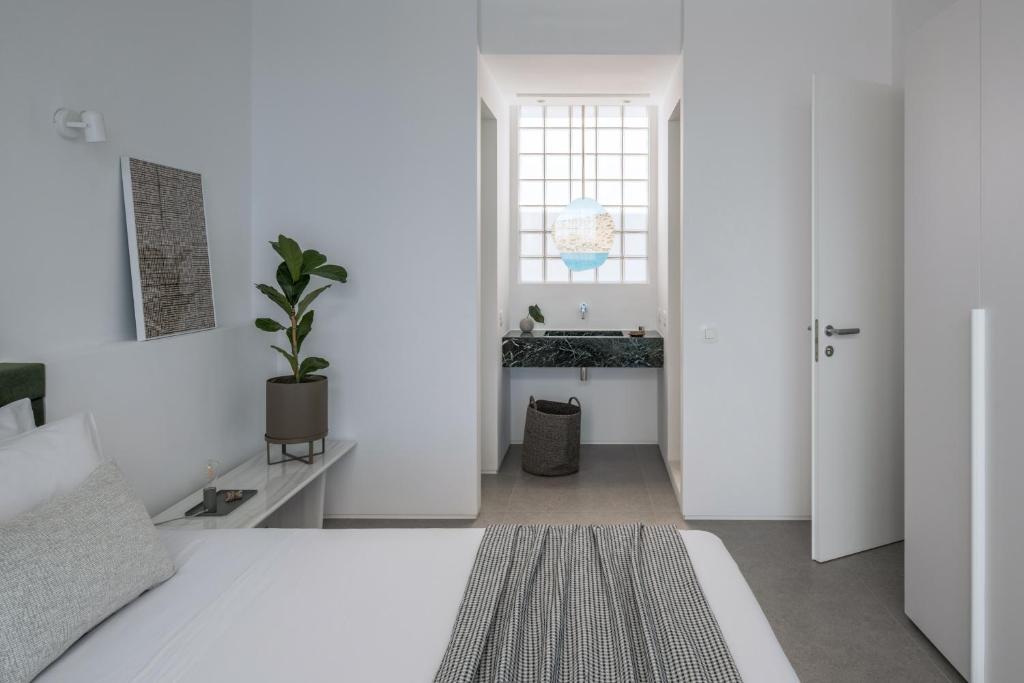 Postel nebo postele na pokoji v ubytování Villa Mimaze Minimalist Living