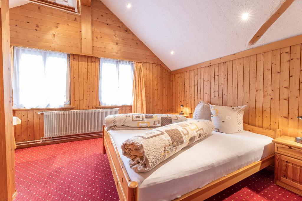 Postel nebo postele na pokoji v ubytování Landgasthof Sommerfeld