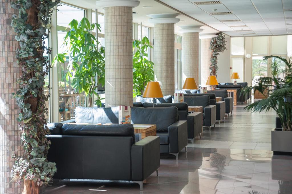 A seating area at Jeravi Beach Hotel - All Inclusive
