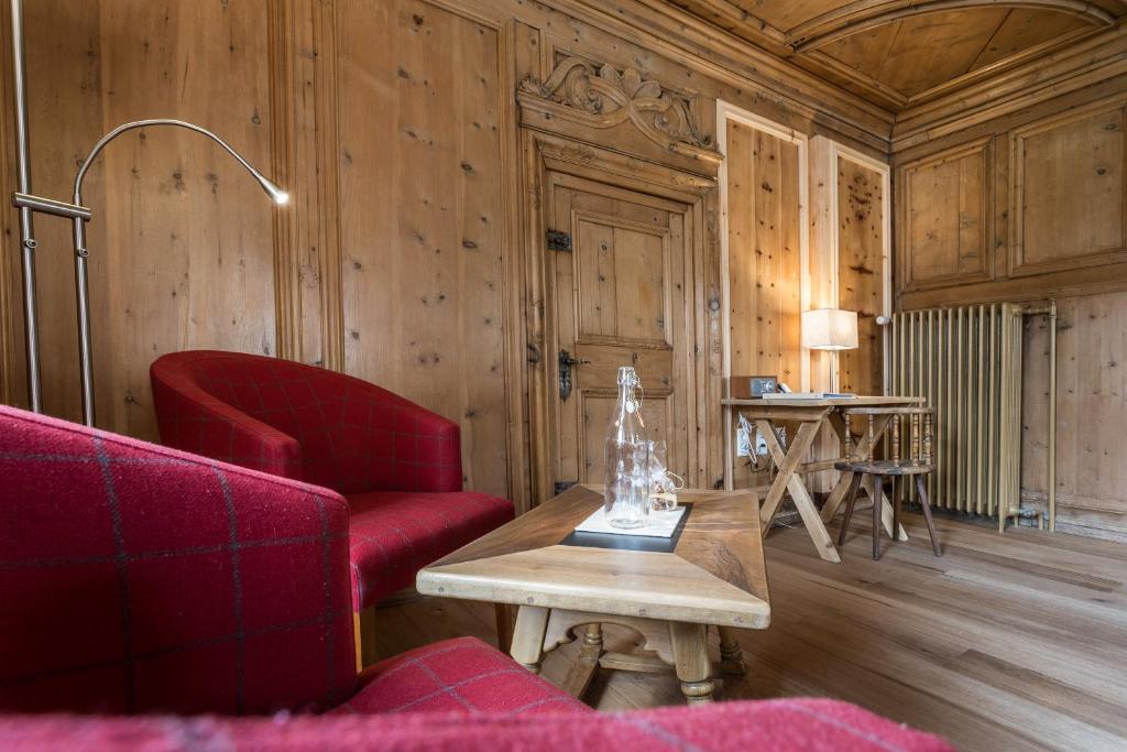 Posezení v ubytování Meisser Hotel "superior"