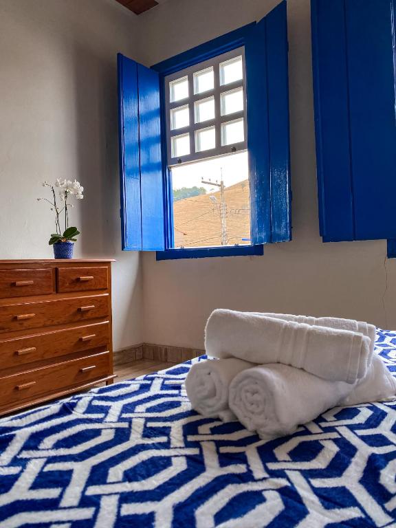 Postel nebo postele na pokoji v ubytování Pousada Doce Villa