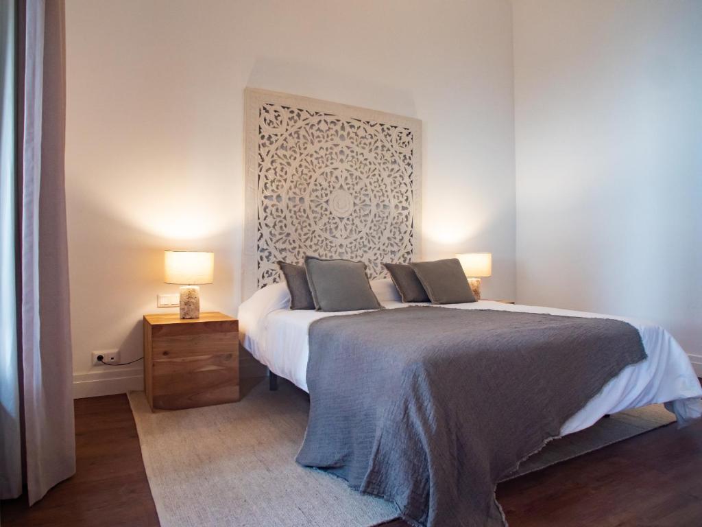 Postel nebo postele na pokoji v ubytování Casa da Djedja