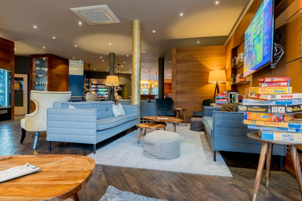 Posezení v ubytování Hotel Bacchus