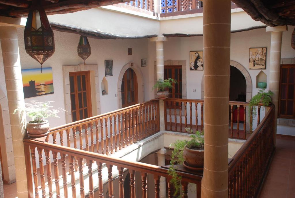 Balkón nebo terasa v ubytování Riad Arambys