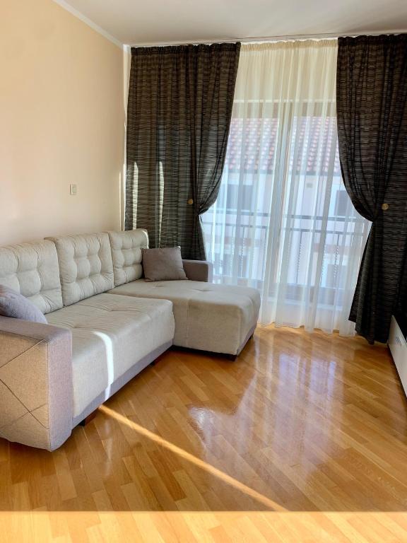 Posezení v ubytování Lastochka.mne apartments