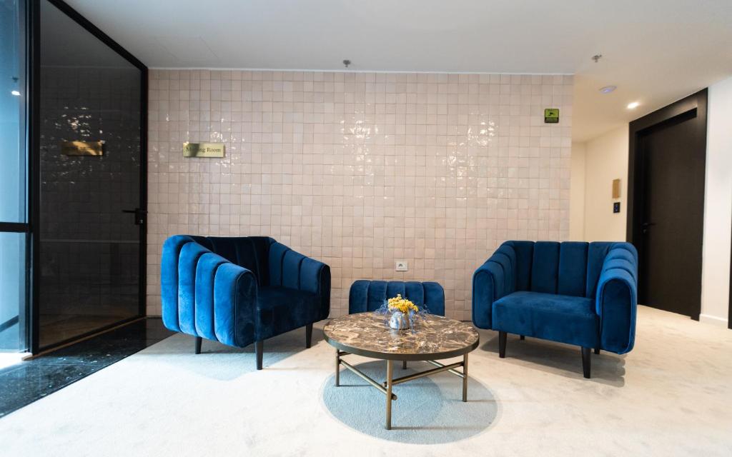 Posezení v ubytování Habitat Hotel Tirana
