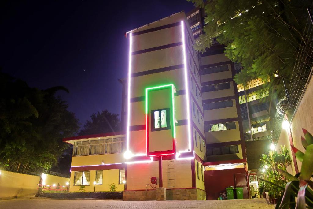 Budova, kde se hotel nachází