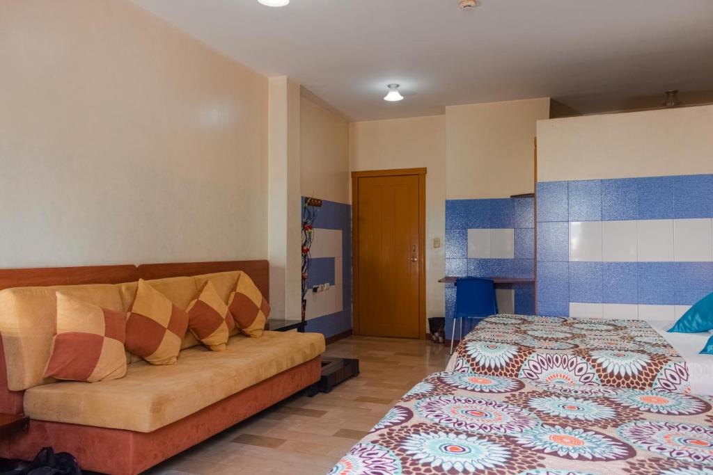 Postel nebo postele na pokoji v ubytování Hotel Livingston Inn