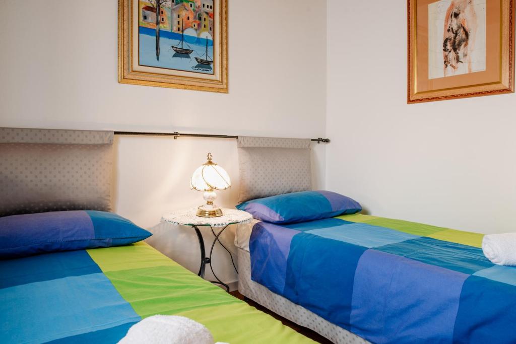 Postel nebo postele na pokoji v ubytování La Dolce Vita