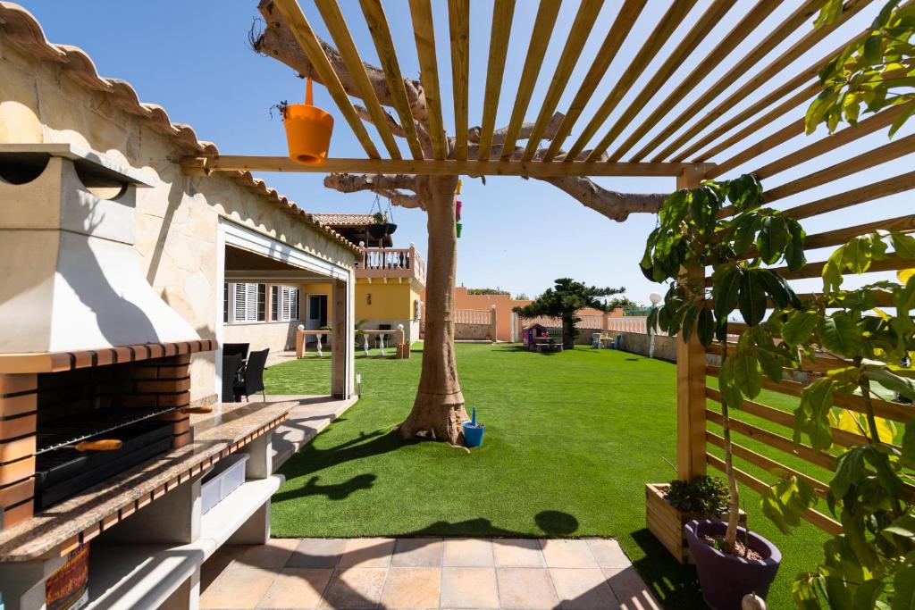 Vonkajšia záhrada v ubytovaní Casa Adara - Heated pool included