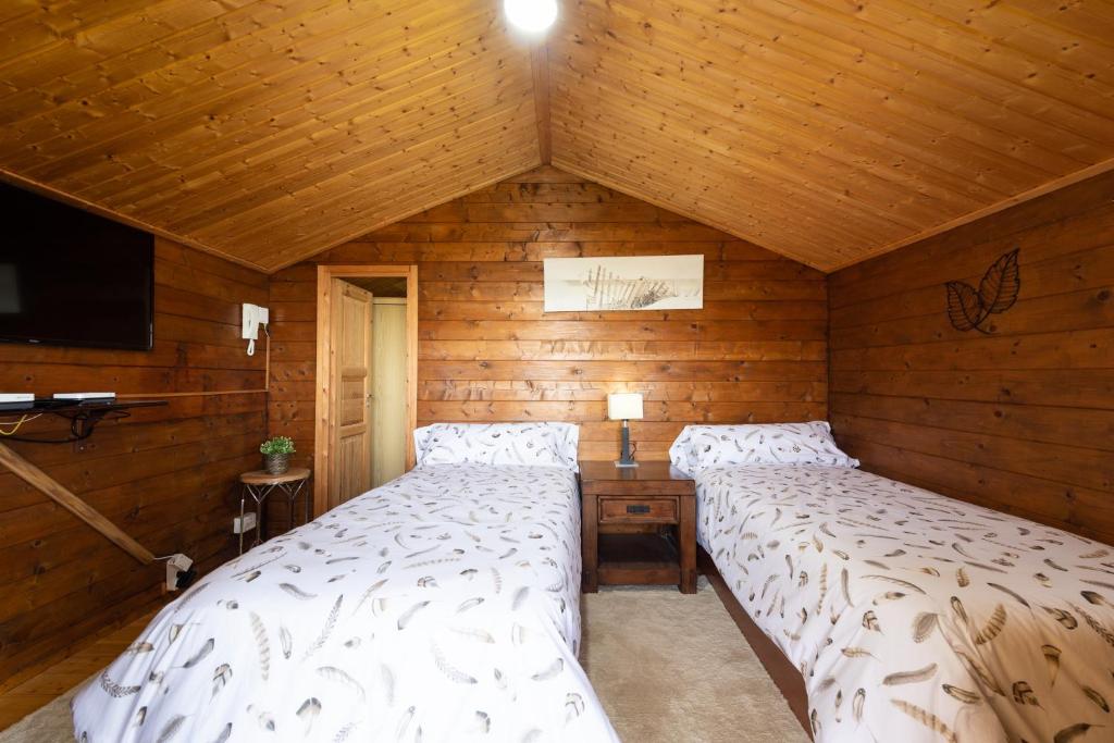 Posteľ alebo postele v izbe v ubytovaní Casa Adara - Heated pool included