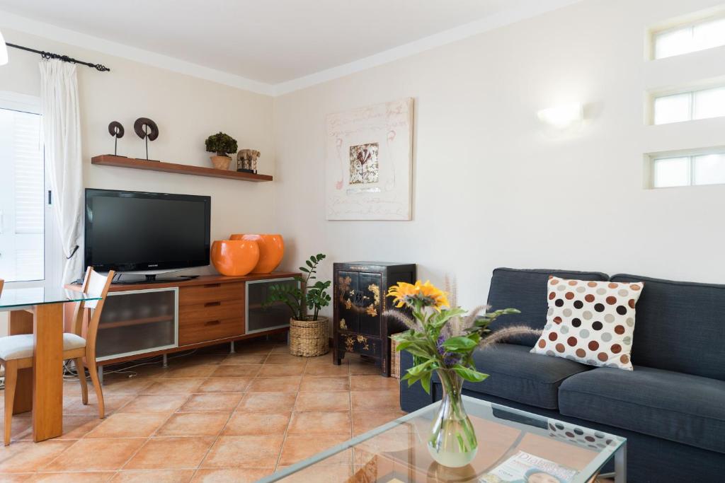 TV a/nebo společenská místnost v ubytování House Relax&Paradise