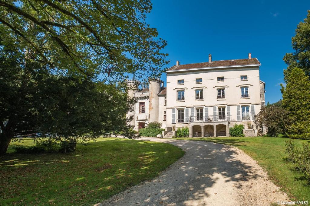 Zahrada ubytování Château de Maillat