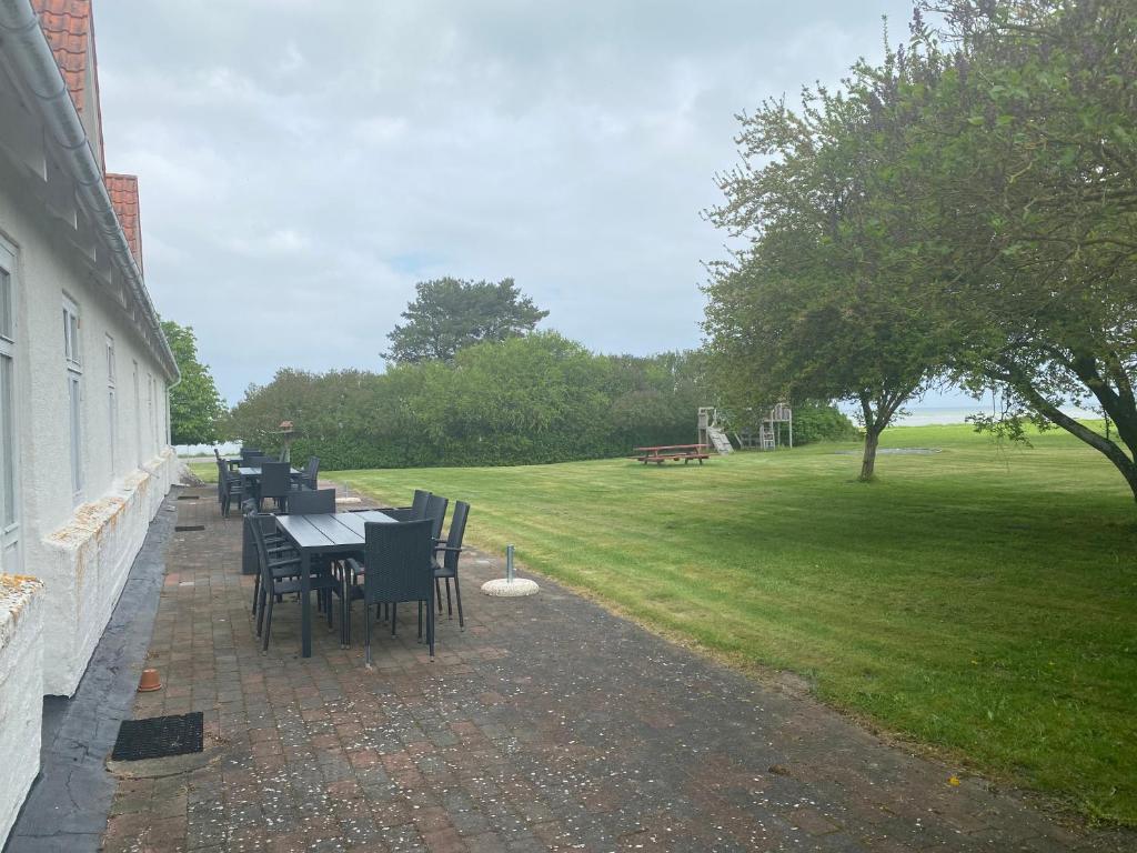 Taman di luar Djursland Lystrup Strand Ferieboliger