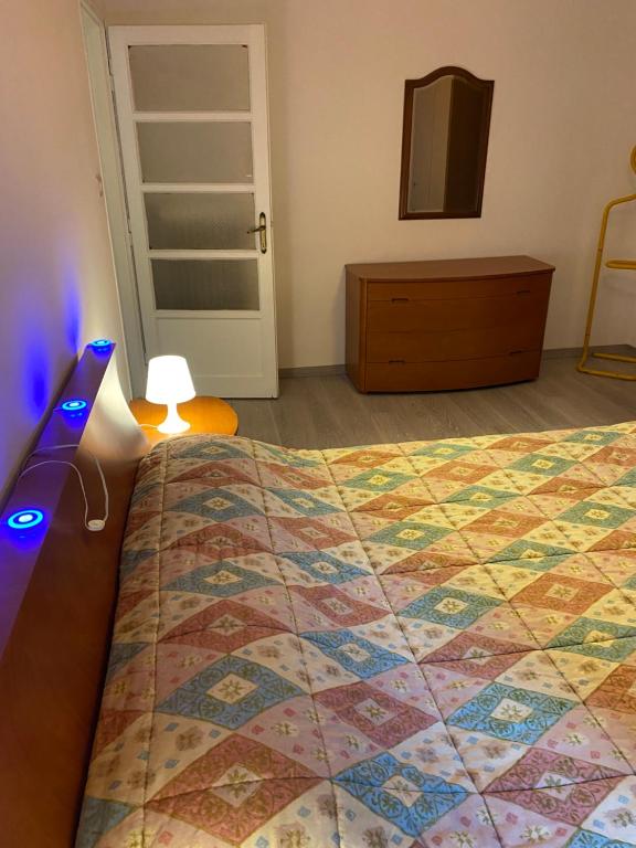 Posteľ alebo postele v izbe v ubytovaní Tirreno