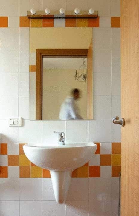 Łazienka w obiekcie Albergo Morandi