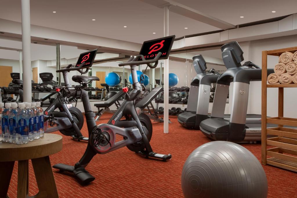 Fitness centrum a/nebo fitness zařízení v ubytování Parkway Inn of Jackson Hole