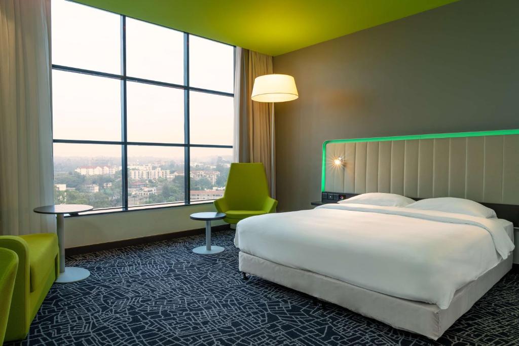 Postel nebo postele na pokoji v ubytování Park Inn by Radisson, Nairobi Westlands