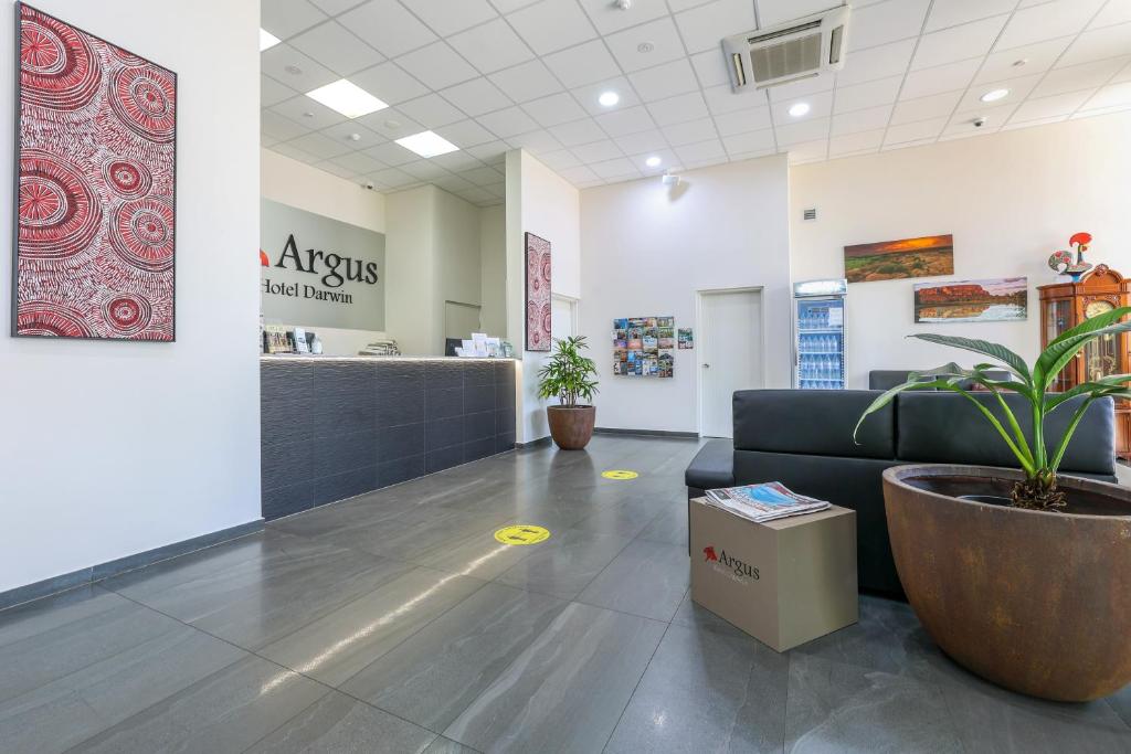 Vstupní hala nebo recepce v ubytování Argus Hotel Darwin