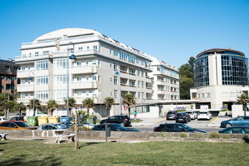 Fotografia z galérie ubytovania Apartment on the first line of Samil beach and with frontal views of the sea v destinácii Vigo