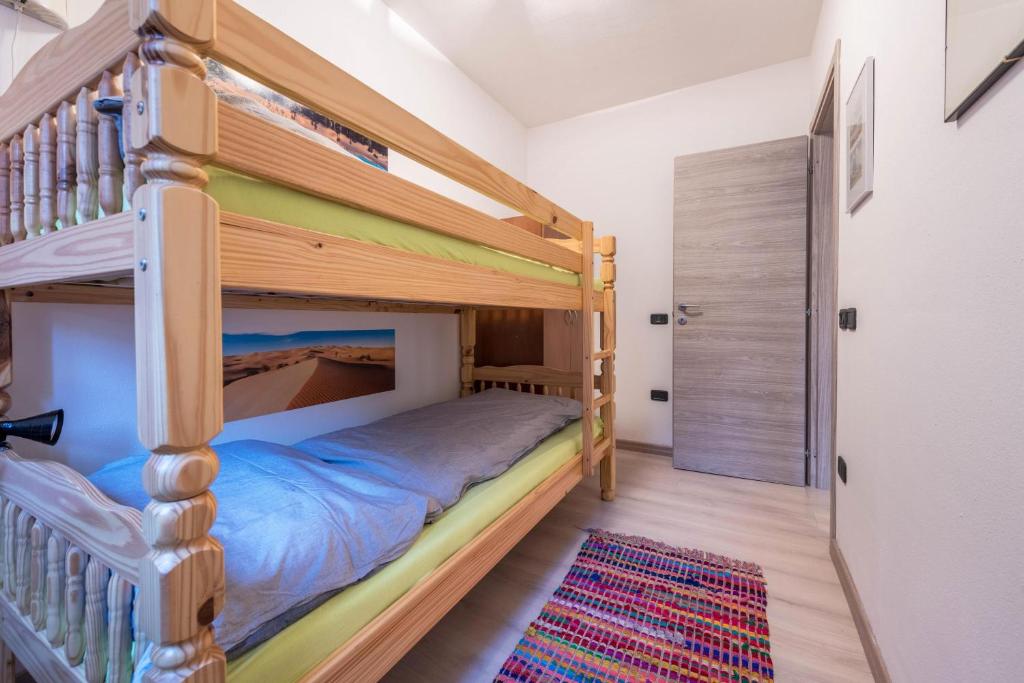 Posteľ alebo postele v izbe v ubytovaní Ferienwohnung Gardasee Castion