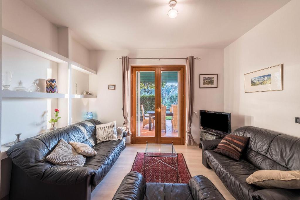 Posedenie v ubytovaní Ferienwohnung Gardasee Castion