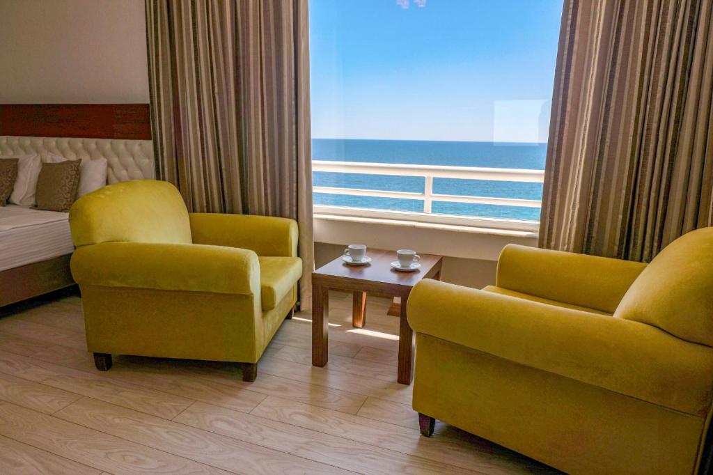 库诺尔公园酒店的休息区