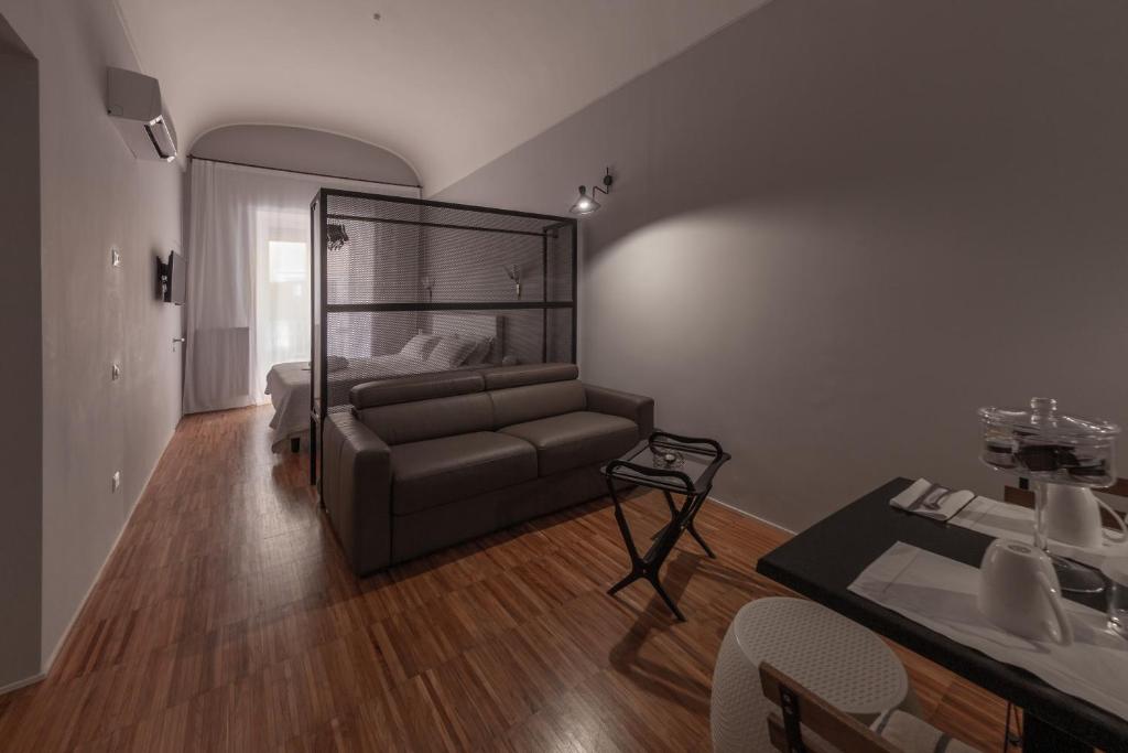 Posezení v ubytování Lidia Chambres D'hotes