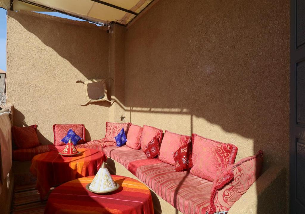 Posezení v ubytování Riad Ibiza Star