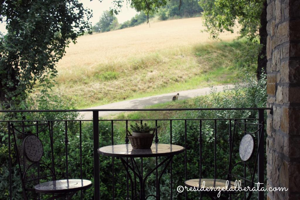 Zahrada ubytování Residenze l'Alberata
