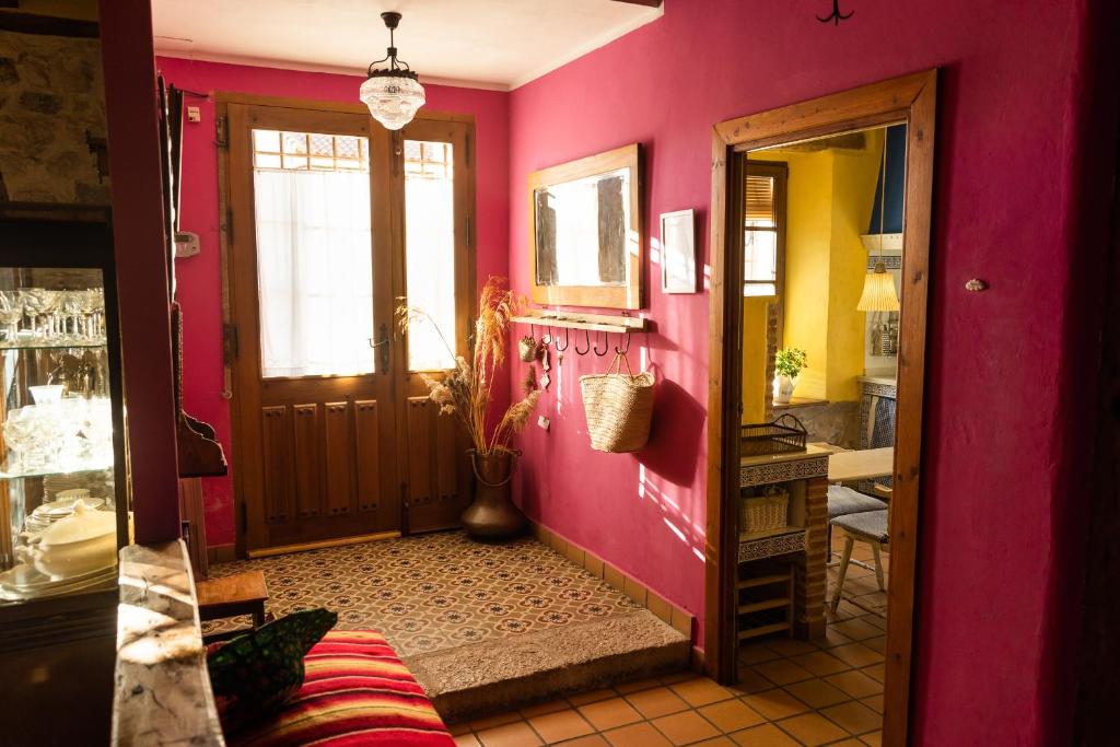 Posezení v ubytování Casa Rural La Moderna