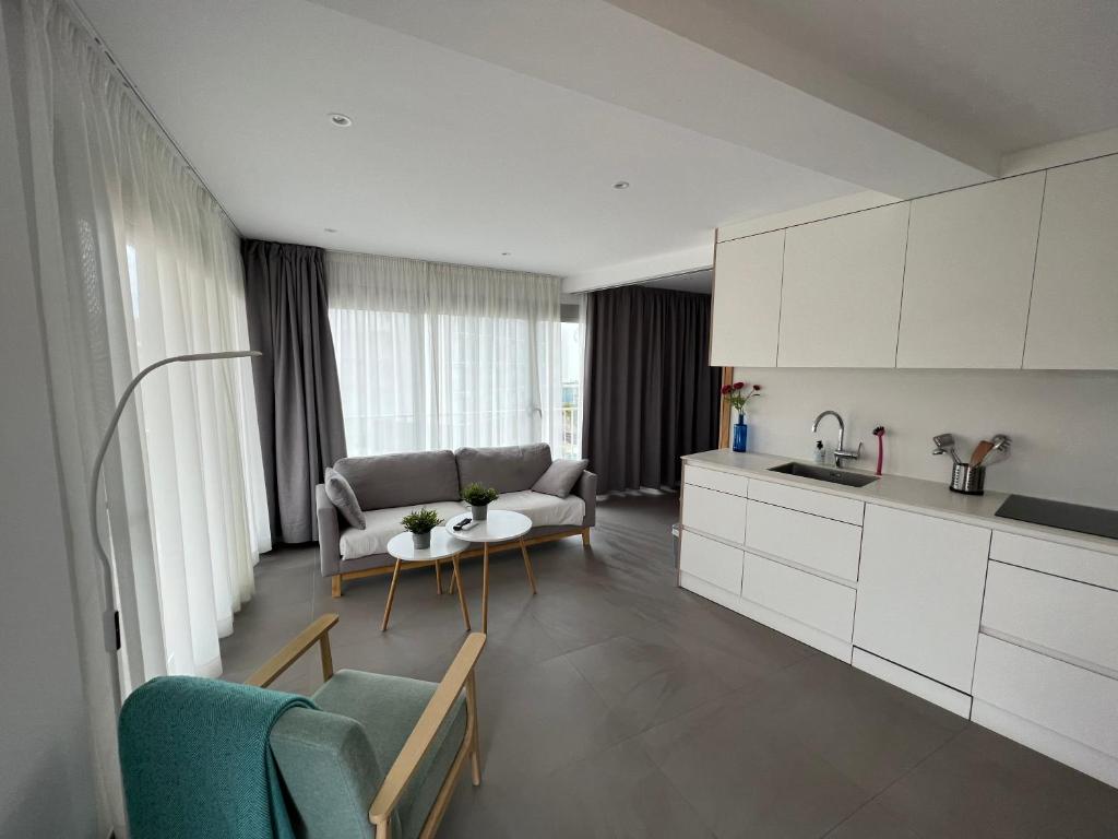 Beautiful loft, huge sunny terrace, view over the beach and ...