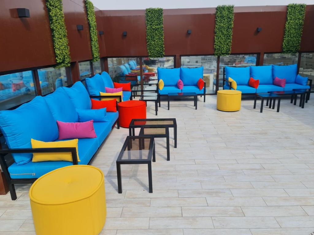 Istumisnurk majutusasutuses Signature Guest Hotel فندق إمضاء النزيل الفندقية