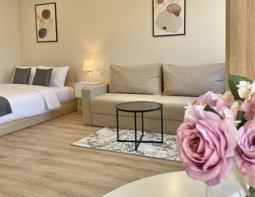 Elegant Studio for 4 Persons in Center & Parking