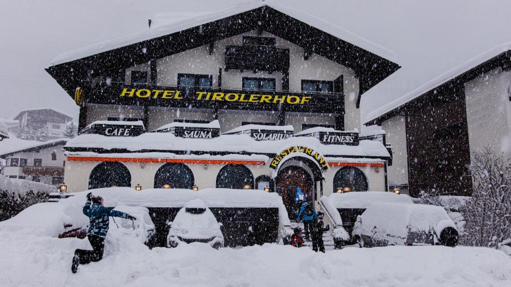 Hotel Tirolerhof during the winter