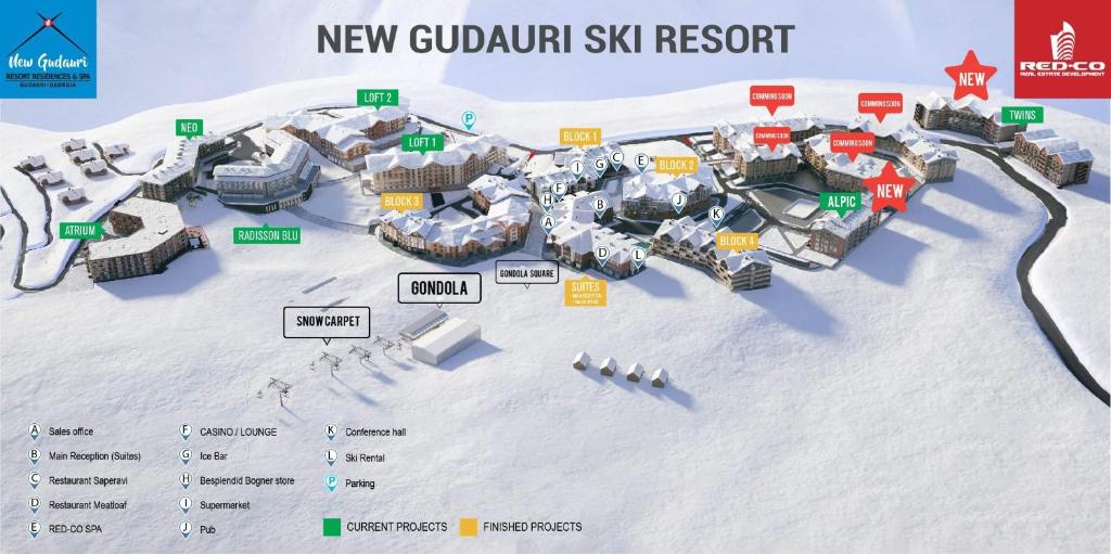 Fotografie z fotogalerie ubytování New Gudauri Studio v destinaci Gudauri