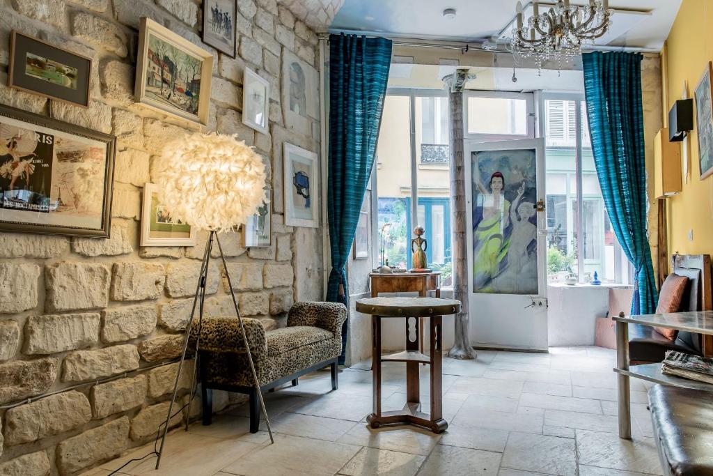 Et opholdsområde på Montmartre Apartments - Androuet