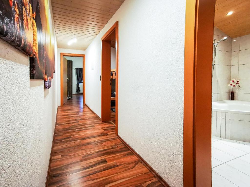 Koupelna v ubytování Alpenchalet Dona