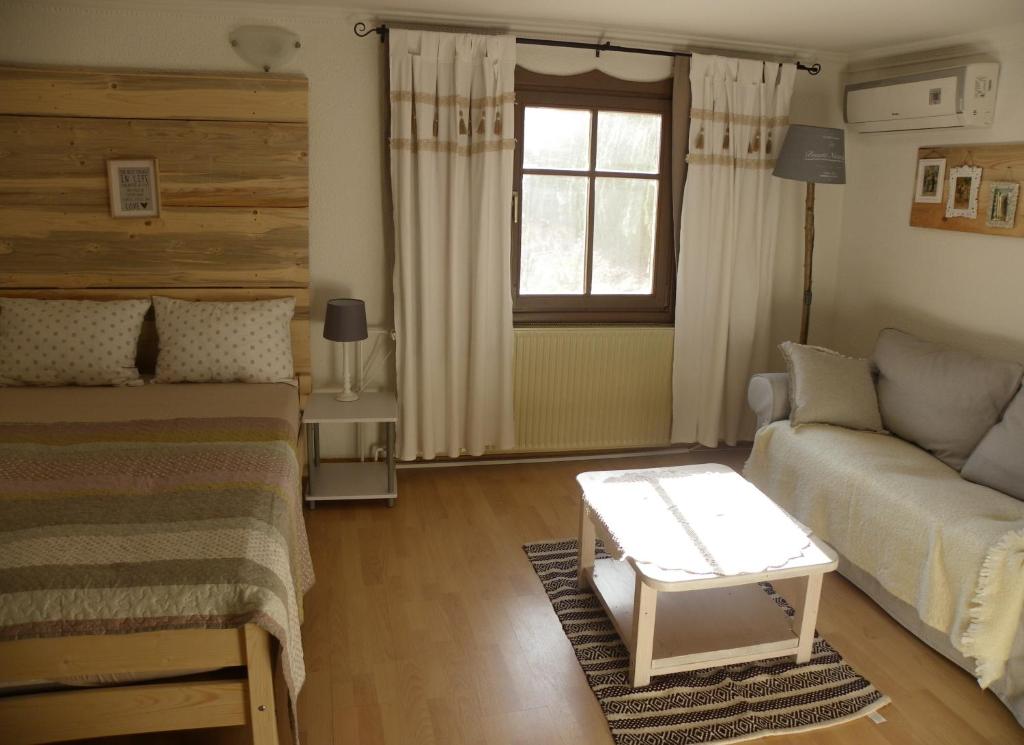 Posezení v ubytování InGreen house