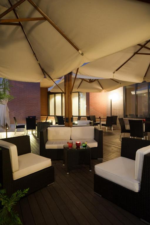 Posezení v ubytování Hotel Roma Aurelia Antica