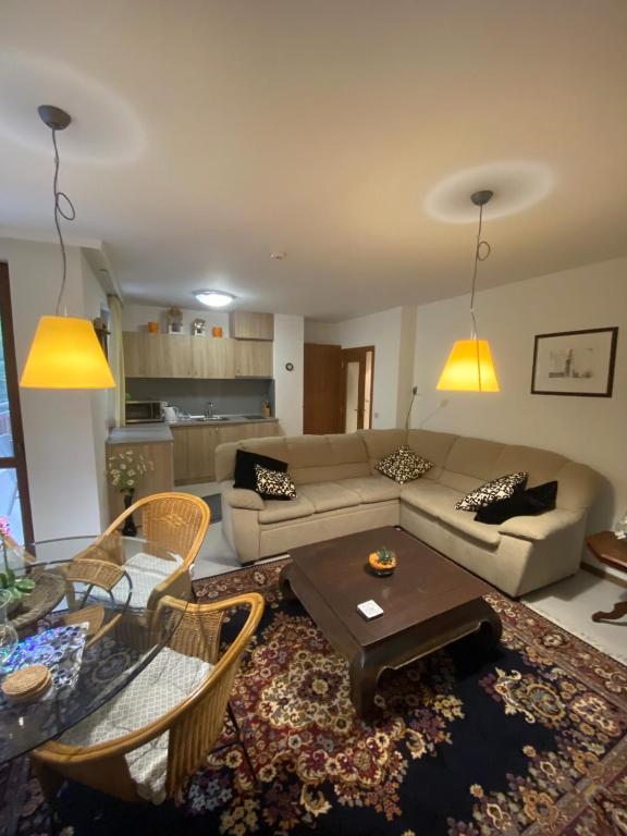 Posezení v ubytování HQ apartments Villa Park