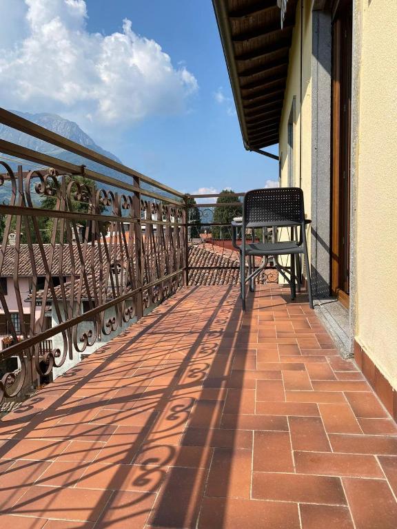 Balkón nebo terasa v ubytování Barzio Paradise
