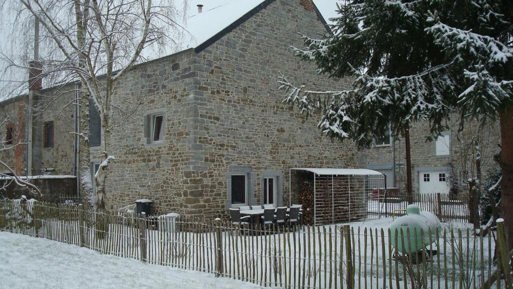 Gite Maison Alfred Soussigne v zimě