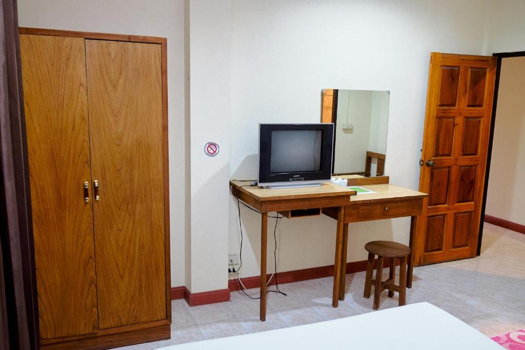 TV a/nebo společenská místnost v ubytování Toon Guesthouse