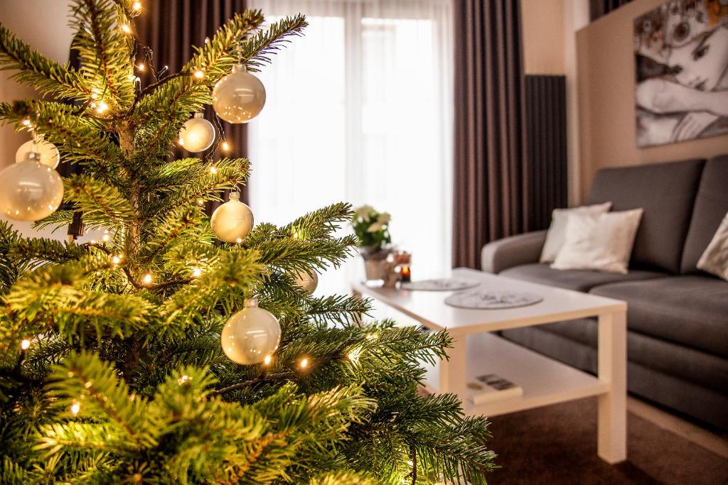 Posezení v ubytování Apartament Bimba & Free Parking