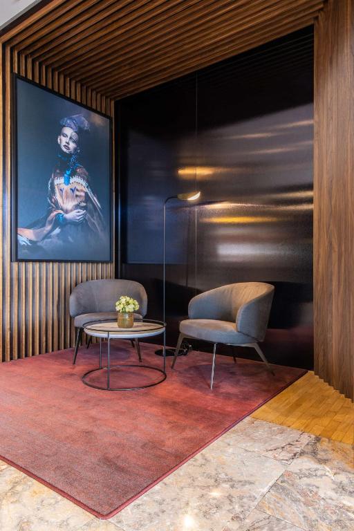 Posezení v ubytování Radisson Blu Hotel Schwarzer Bock Wiesbaden